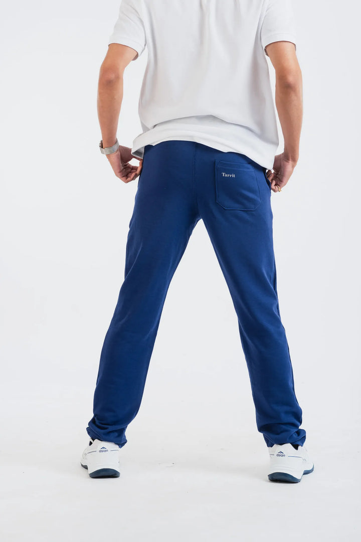 Navy blue joggers for men