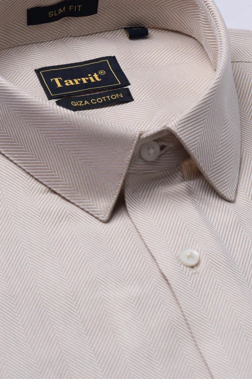 A made to measure shirt being crafted at Tarrit, showing the steps that shape the timeline