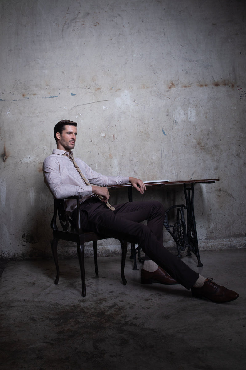 Premium breathable groom wedding shirt styling by Tarrit for Indian weddings