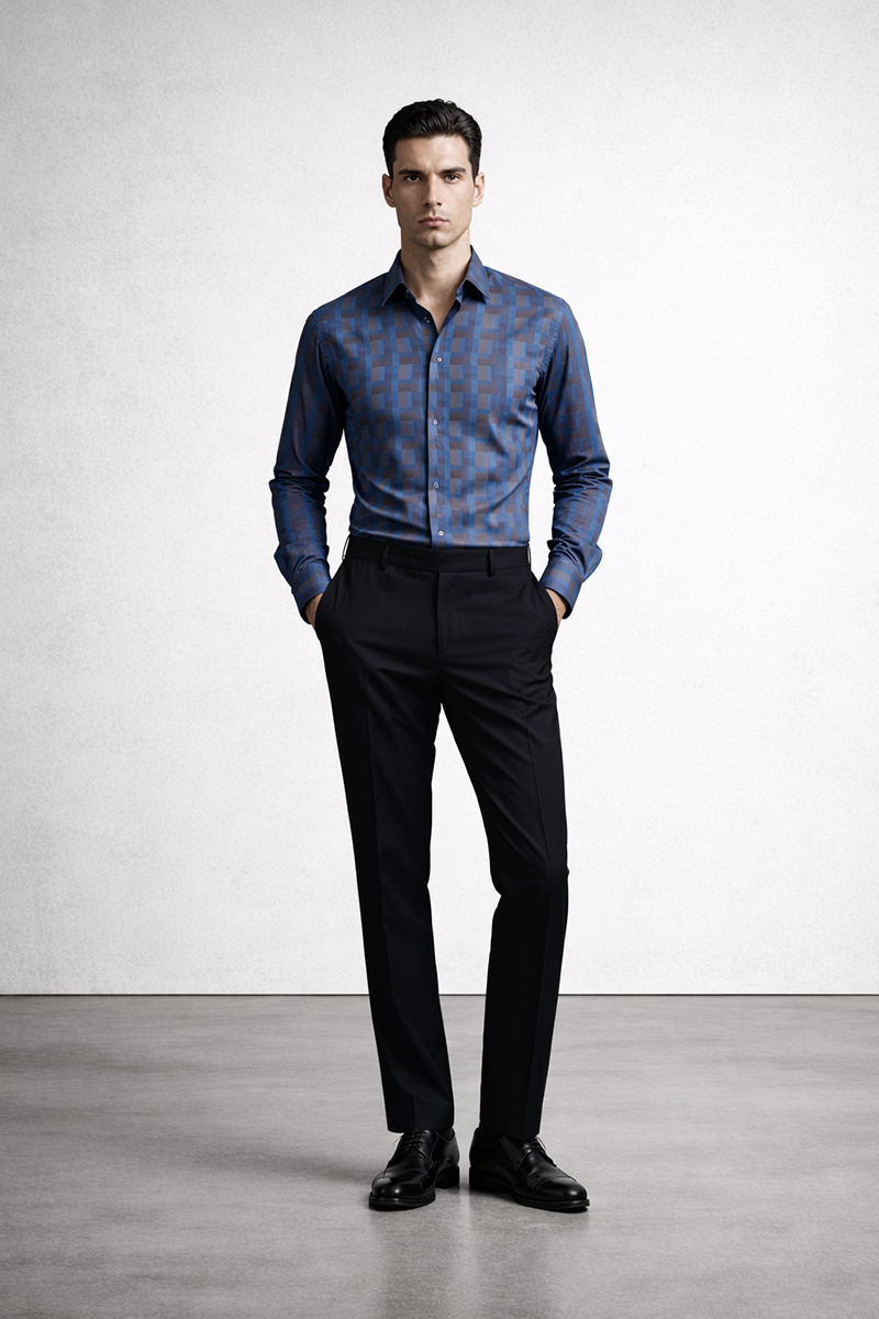 premium woven shirts for men — Tarrit Formal Wear