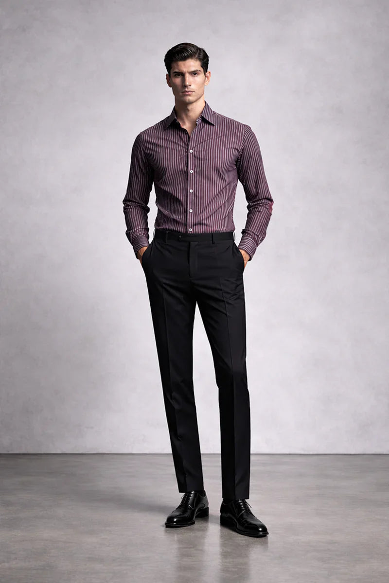 Which luxury formal shirts are best for office meetings and business professionals?