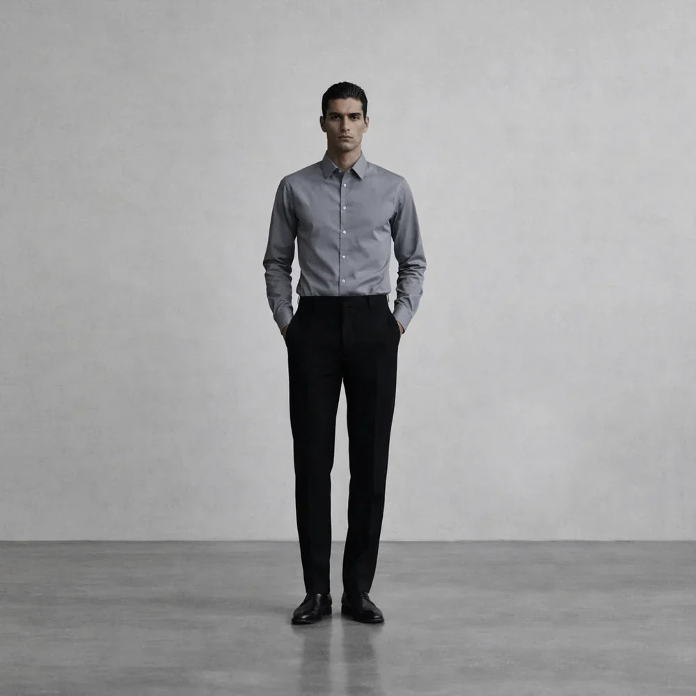 Why are Giza cotton shirts considered the most luxurious shirts for men?