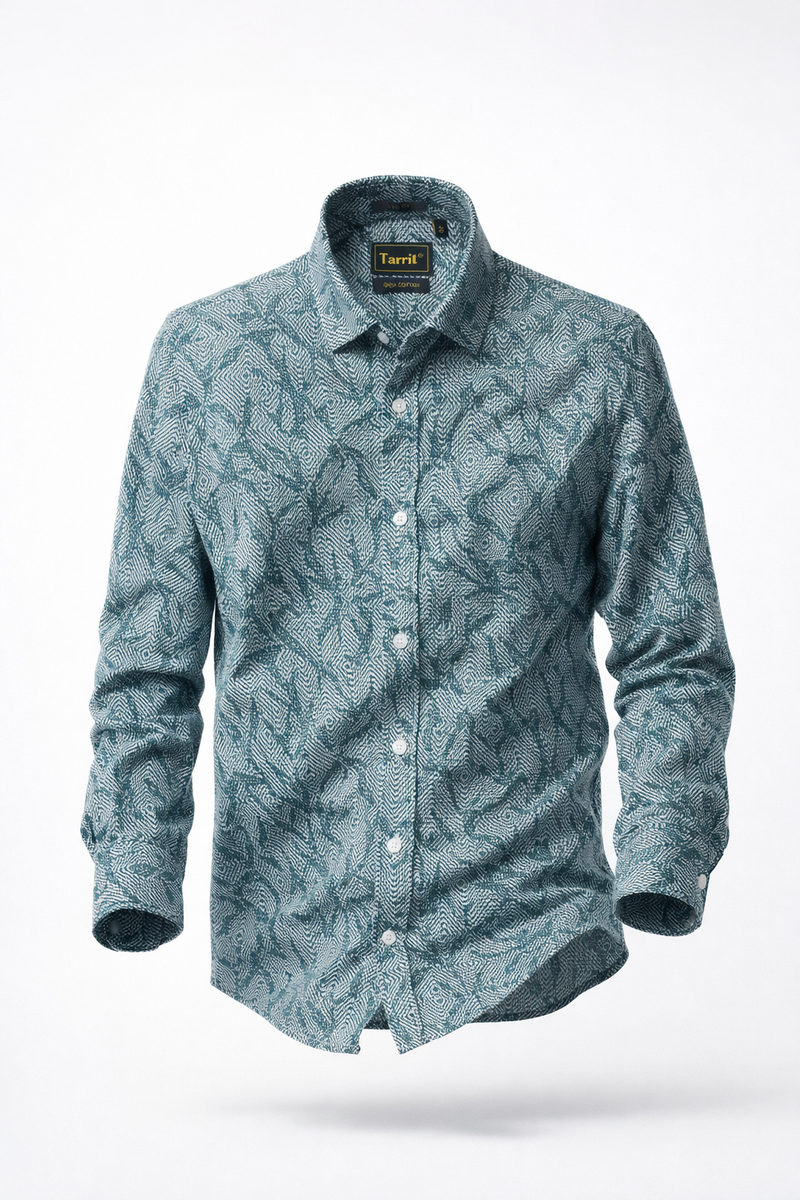 100% cotton shirt drying indoors during India's monsoon season — Tarrit