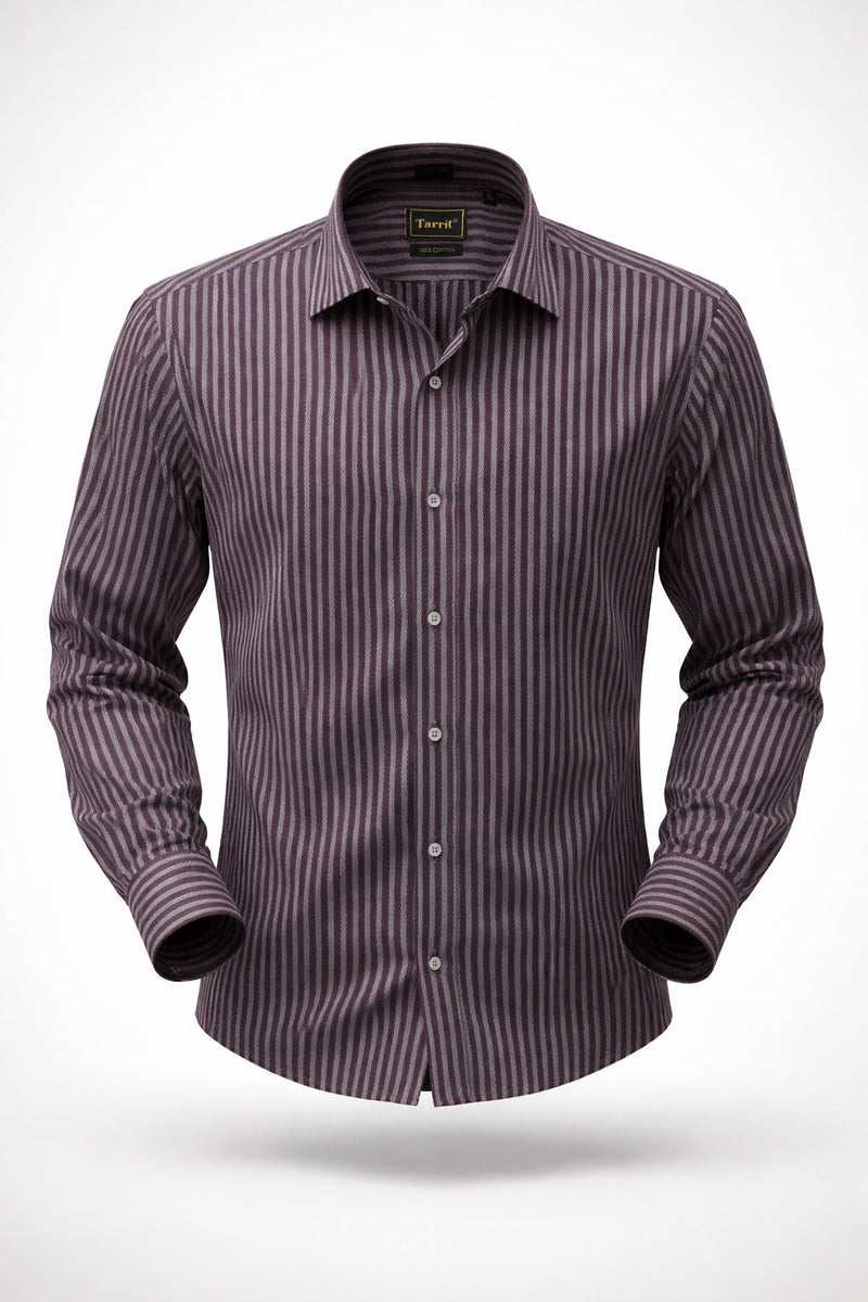 The Man Who Knows Colour: Is a Multi-Stripe Shirt Too Bold for Work? | Tarrit
