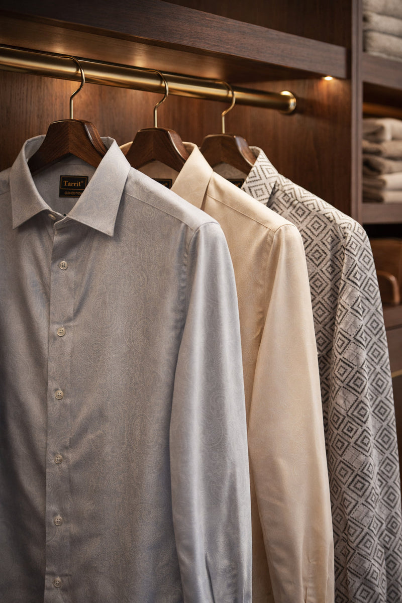 Why is Giza cotton considered higher quality than regular cotton for shirts?