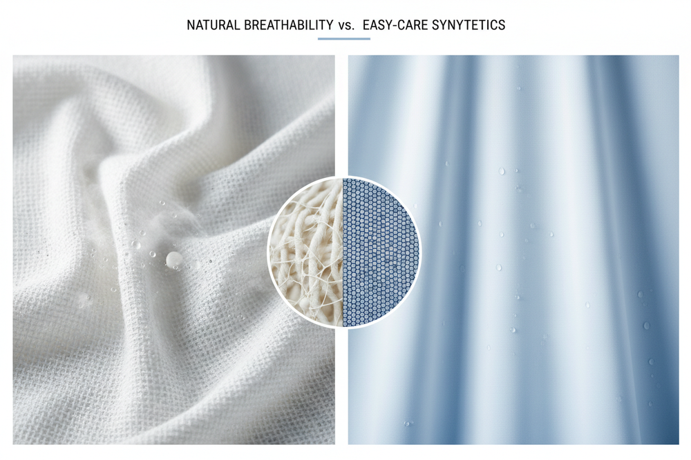 Natural Cotton vs Easy-Care Fabrics: Why Breathability Matters More Than Wrinkle Resistance