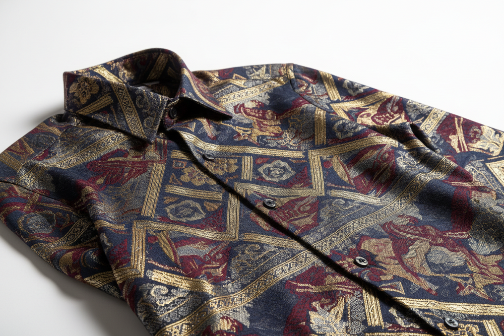 The History and Benefits of Jacquard Shirts for Men