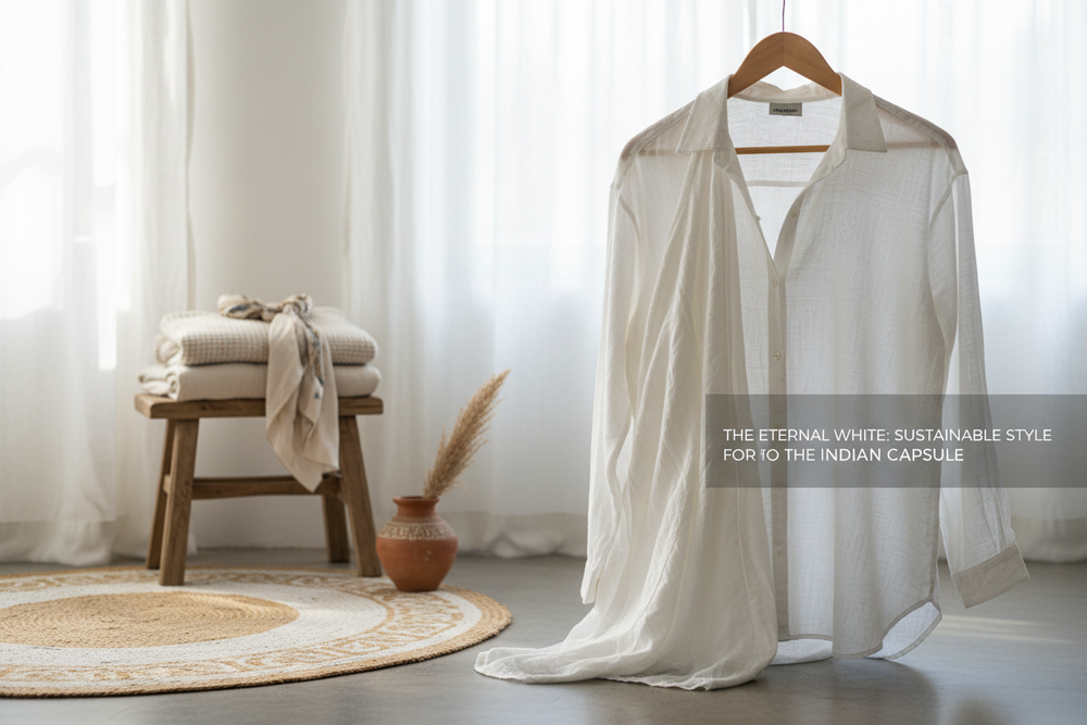 The Ultimate White Shirt Guide: Building a Sustainable Capsule Wardrobe in India