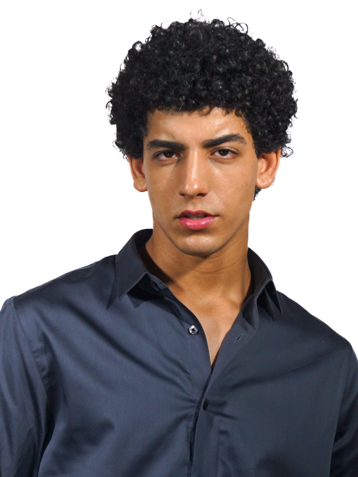 violet solid shirt for men 