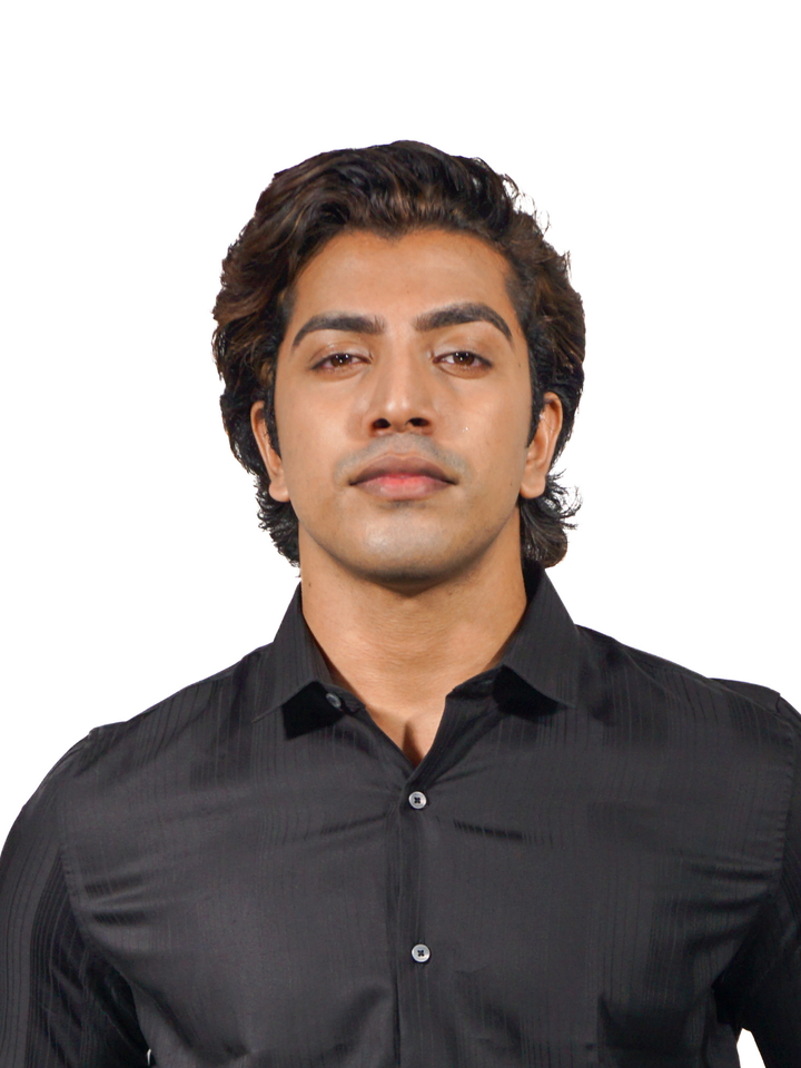 Solid Black Stripe Long Sleeve Shirt