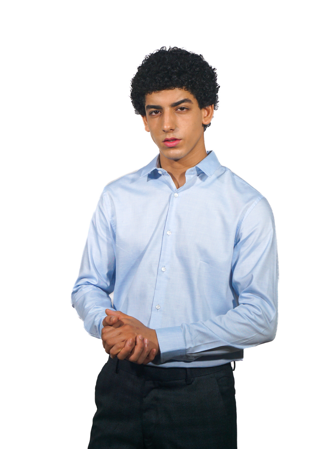 Sky Blue Long Sleeve Shirt