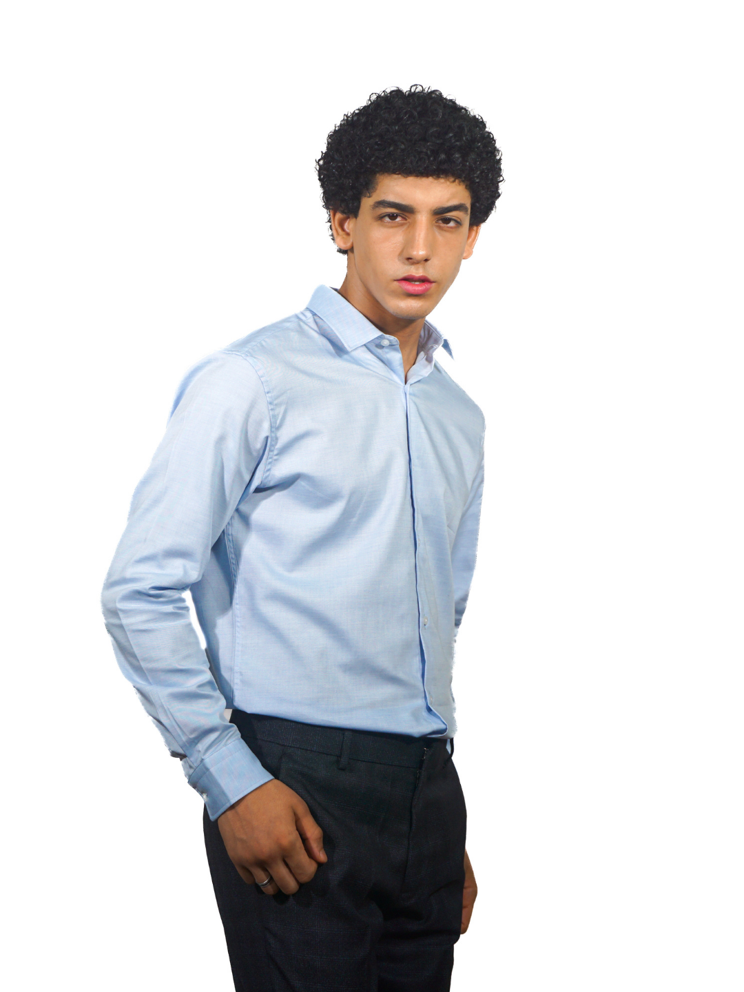 Sky Blue Long Sleeve Shirt