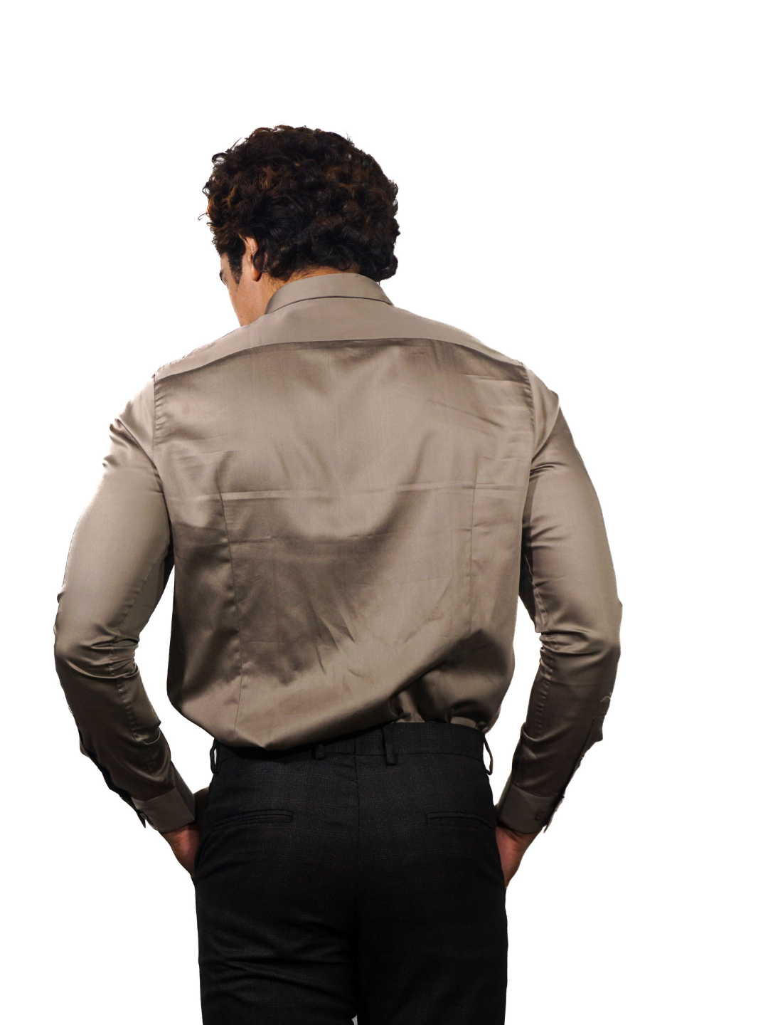 Giza Brown Long Sleeve Shirt