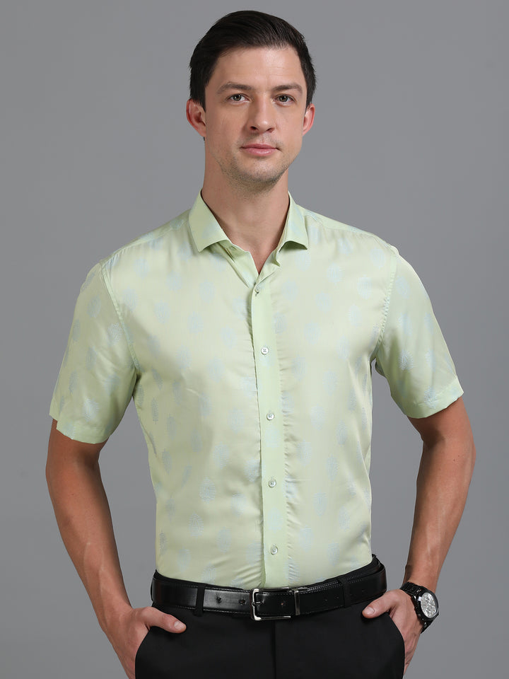 Mint Groove Tencel Shirt