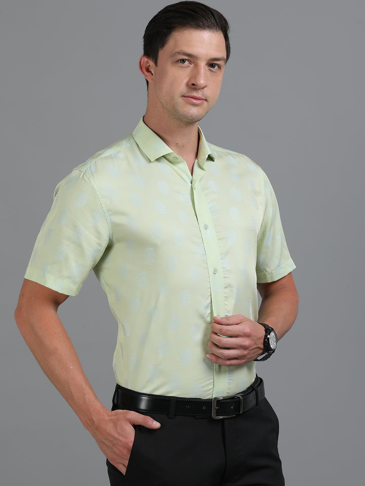 Mint Groove Tencel Shirt