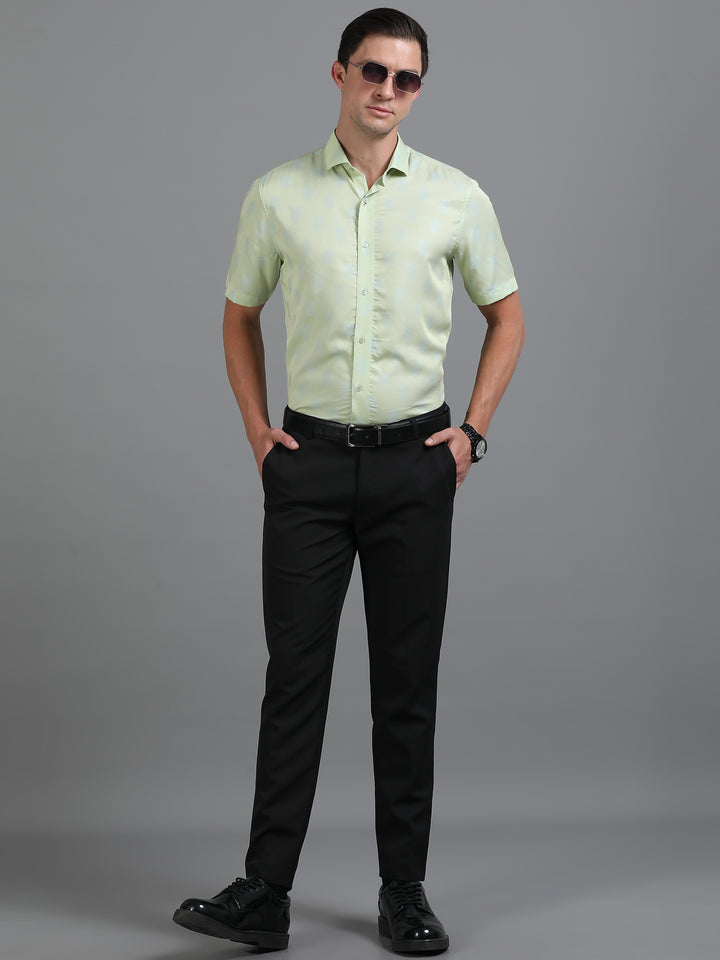 Mint Groove Tencel Shirt