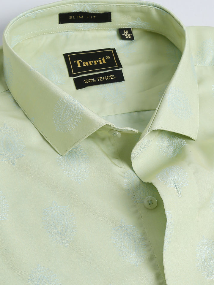 Mint Groove Tencel Shirt