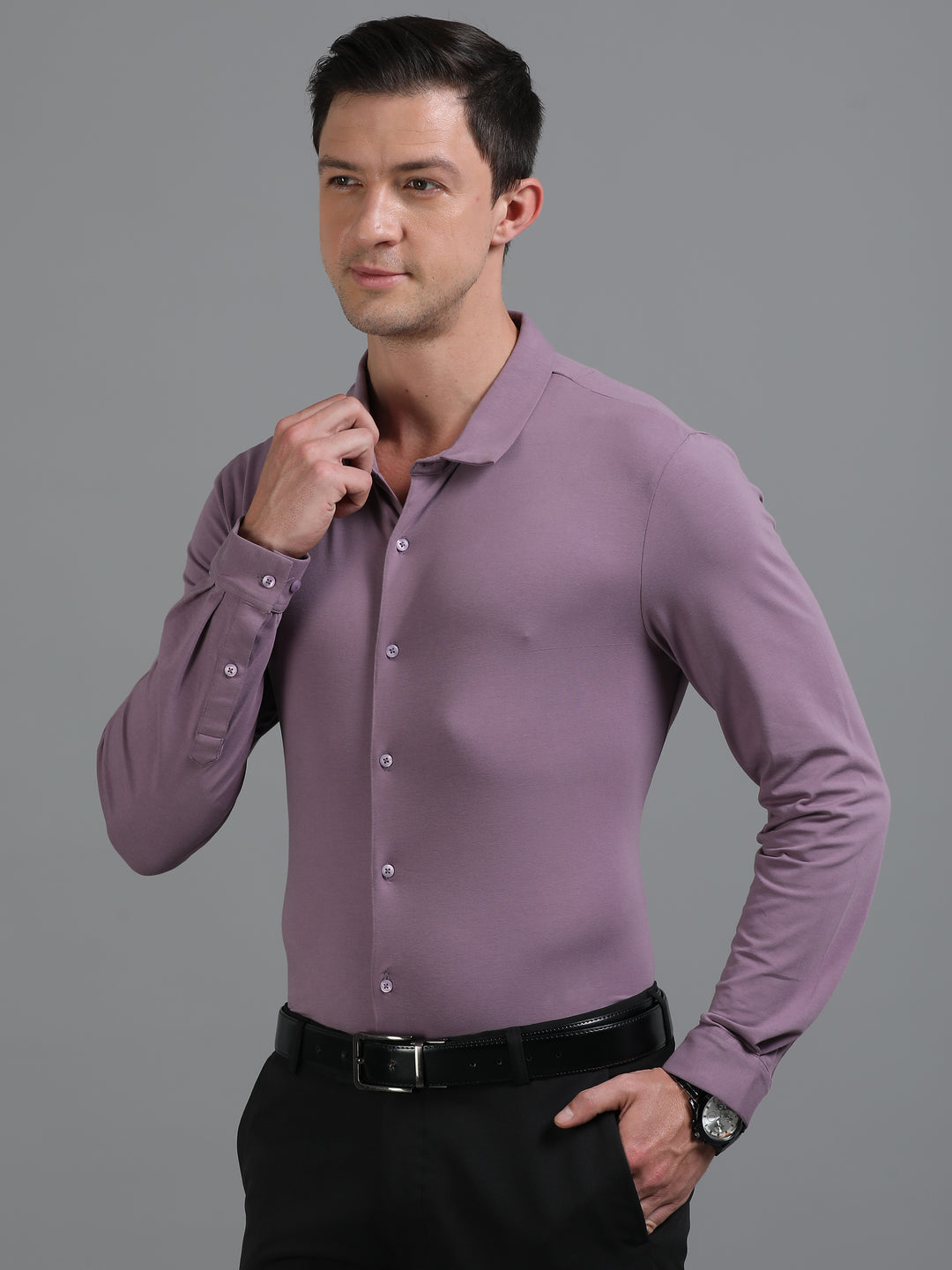 Saddle Wine Supima Knitted shirt