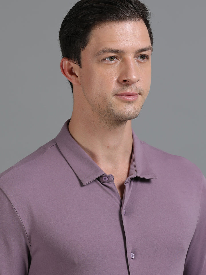 Saddle Wine Supima Knitted shirt