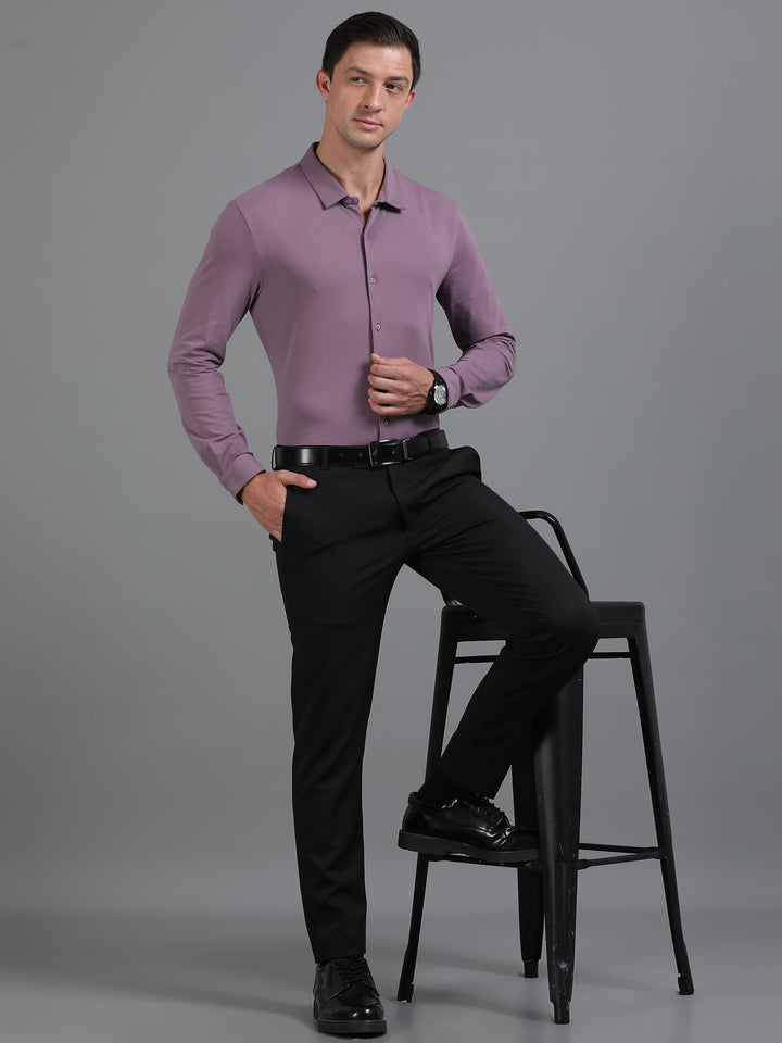Saddle Wine Supima Knitted shirt