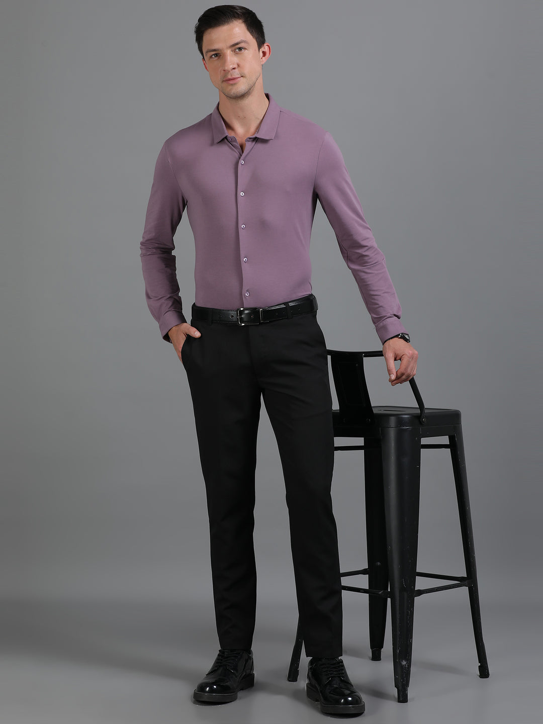 Saddle Wine Supima Knitted shirt