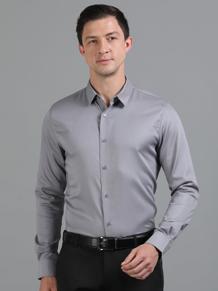 Elka Grey supima shirt