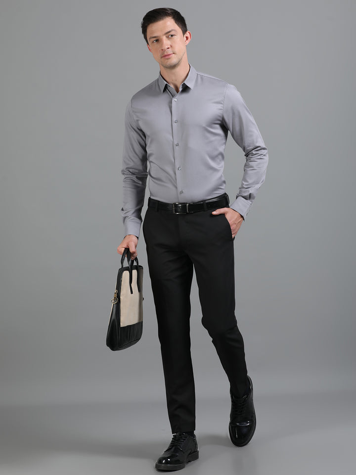 Elka Grey supima shirt