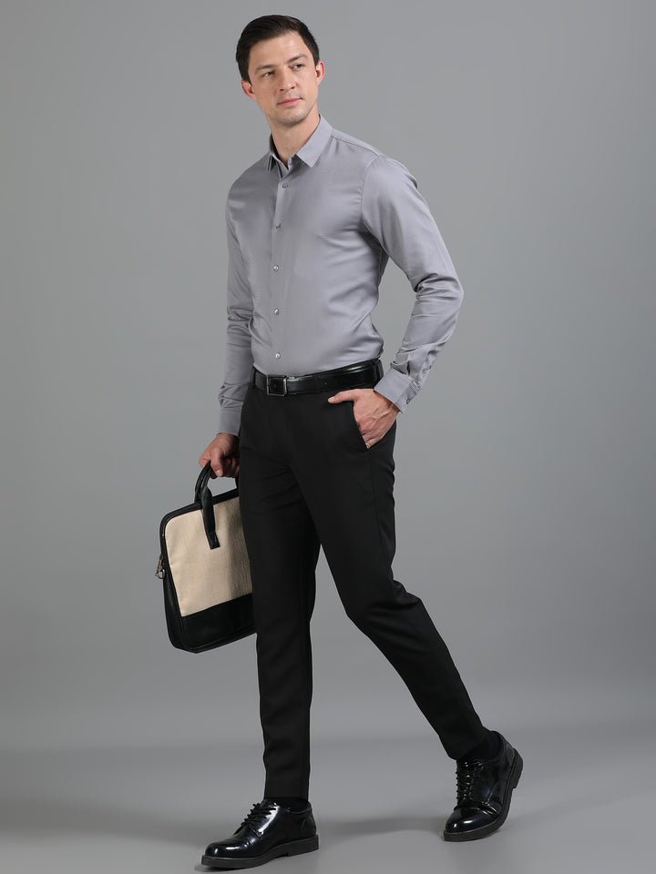 Elka Grey supima shirt
