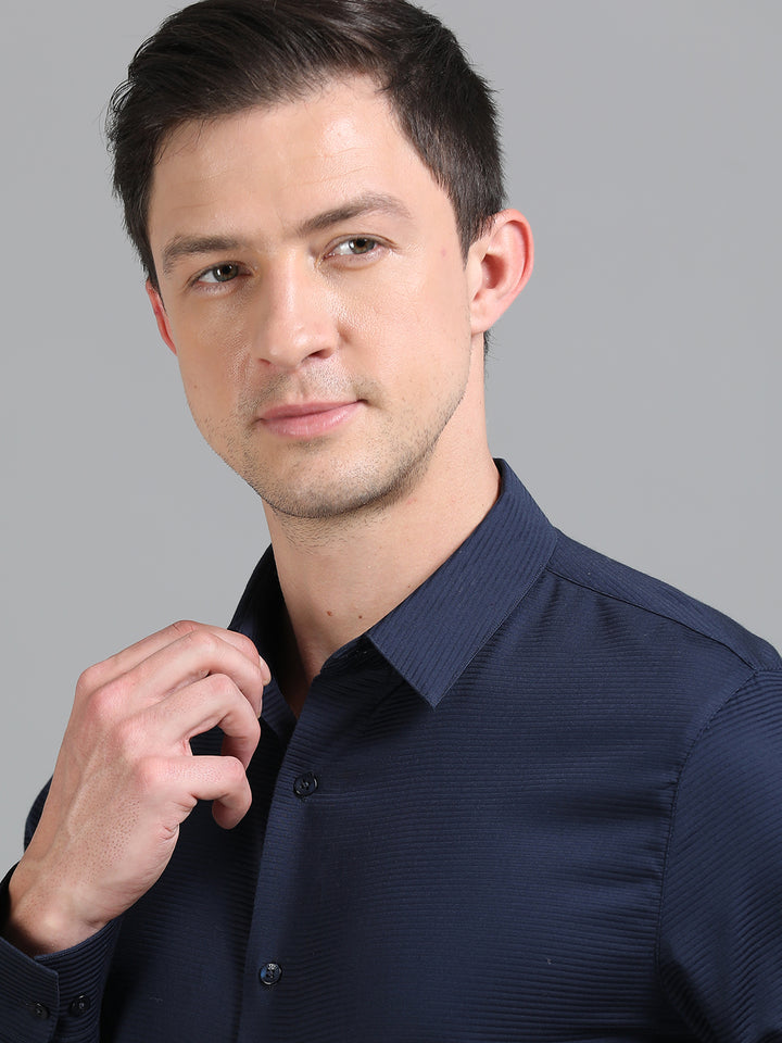 Elka Navy supima shirt
