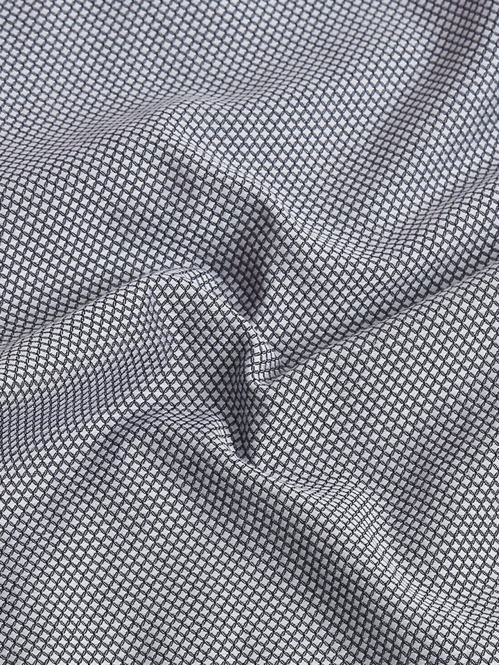 Boss black/grey jacquard shirt