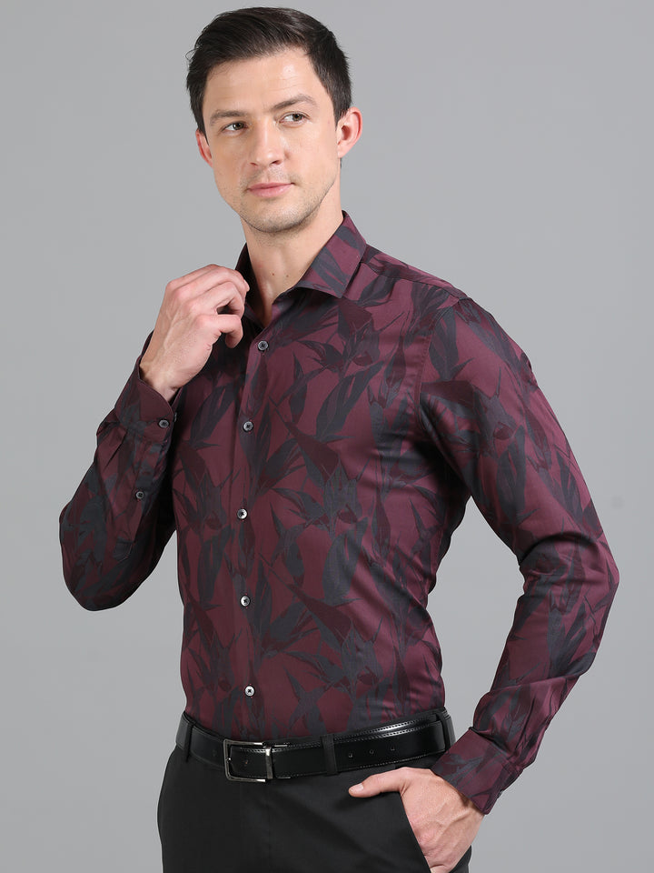 Lettuce Wine giza jacquard shirt