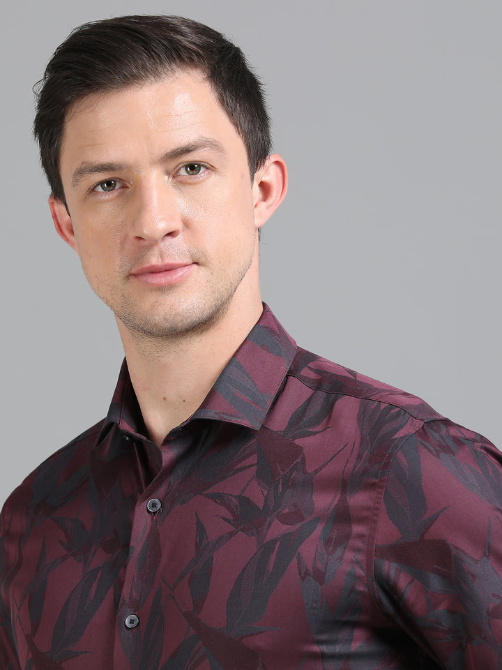 Lettuce Wine giza jacquard shirt