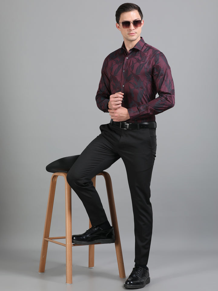 Lettuce Wine giza jacquard shirt