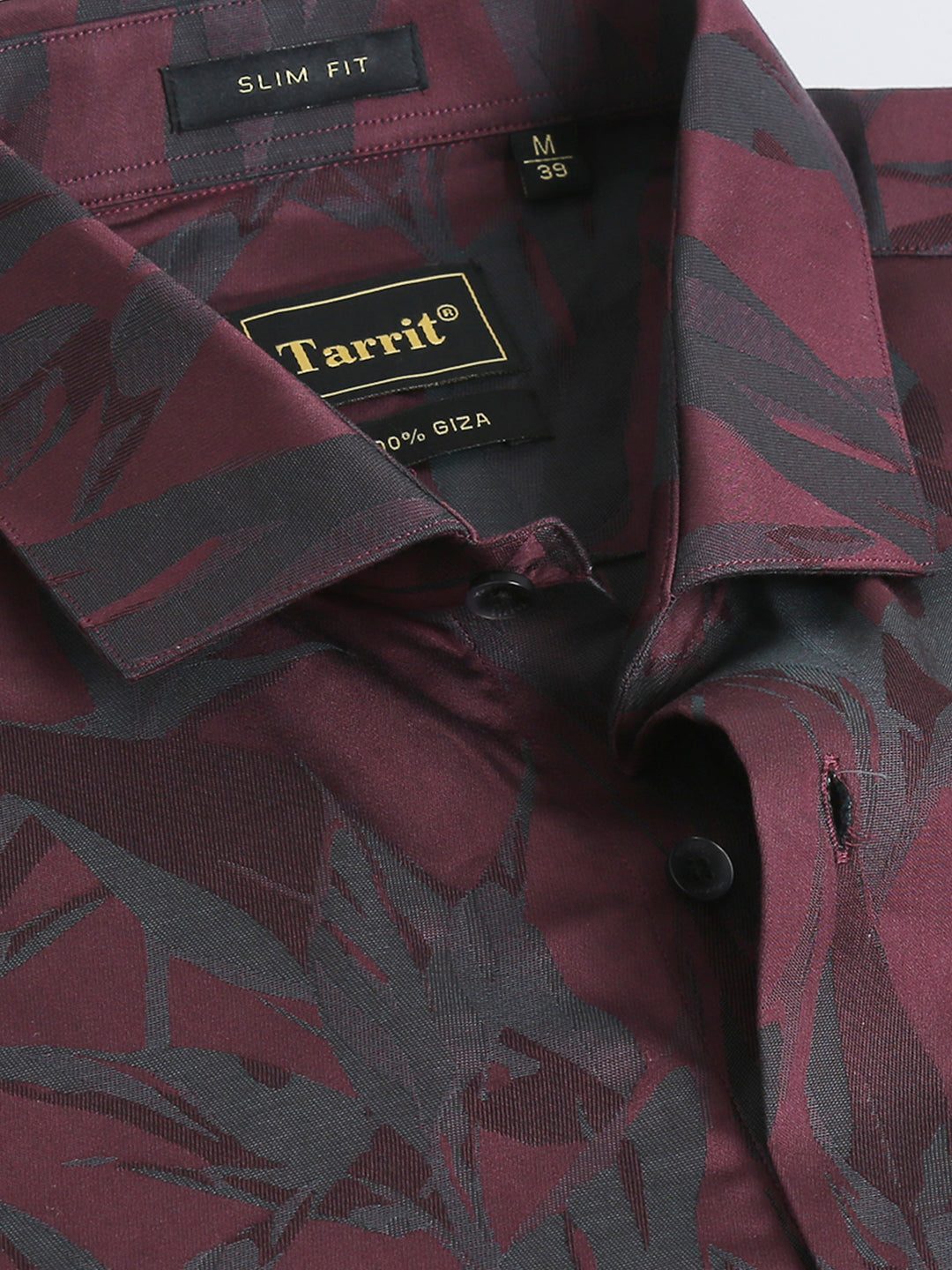 Lettuce Wine giza jacquard shirt