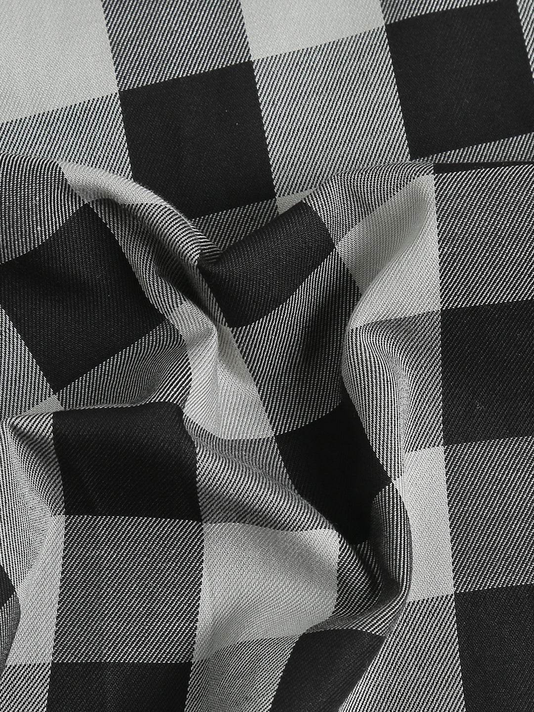 Orla check fine cotton shirt
