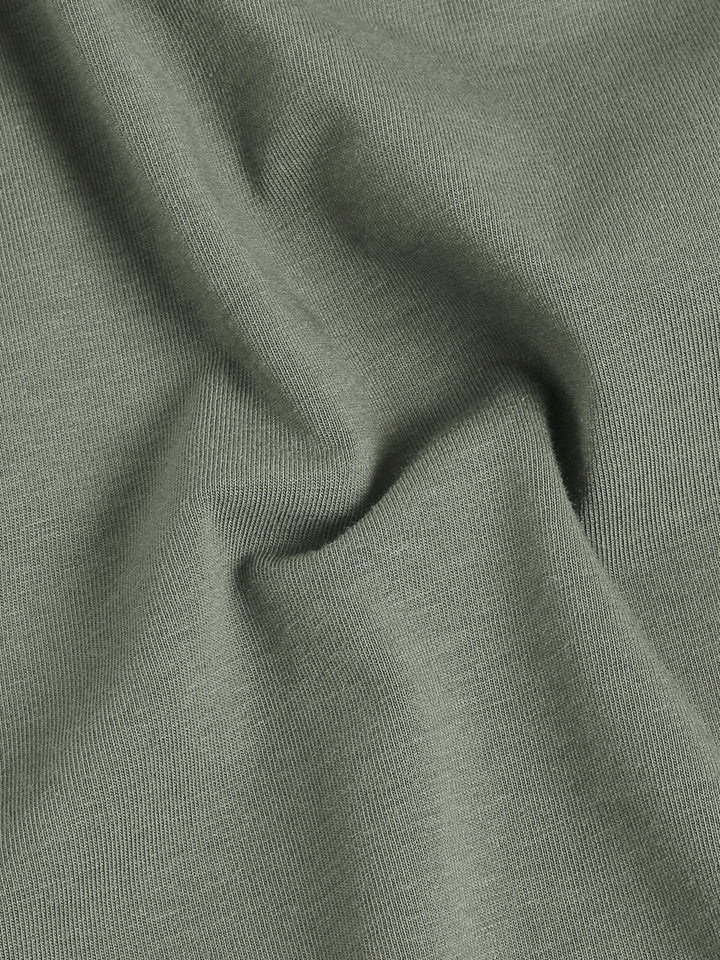 Auron Olive supima knitted shirt