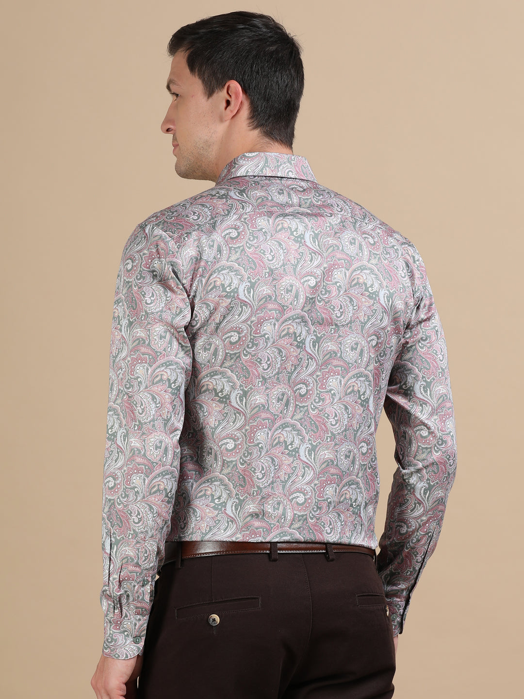 Kanaka giza jacquard shirt