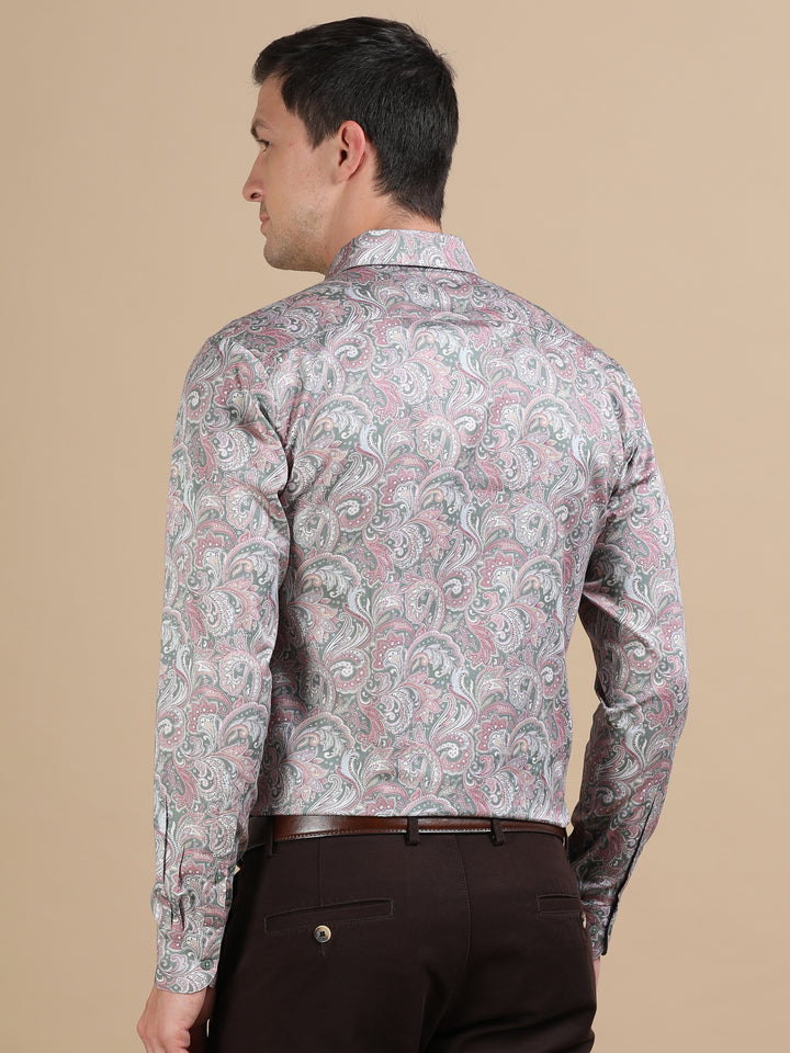 Kanaka giza jacquard shirt