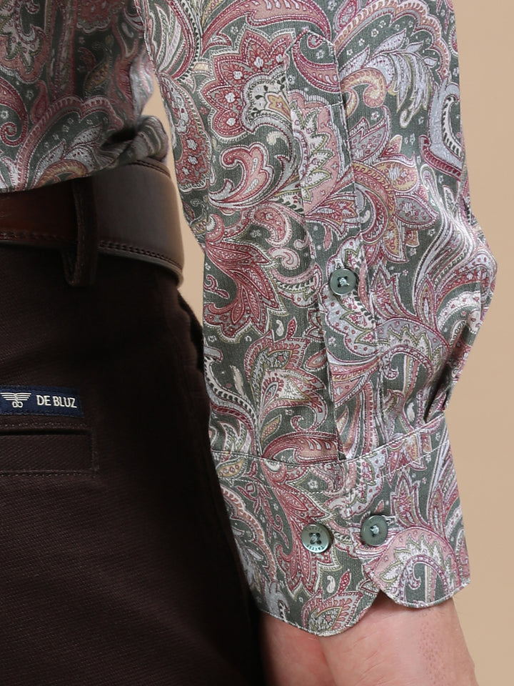 Kanaka giza jacquard shirt