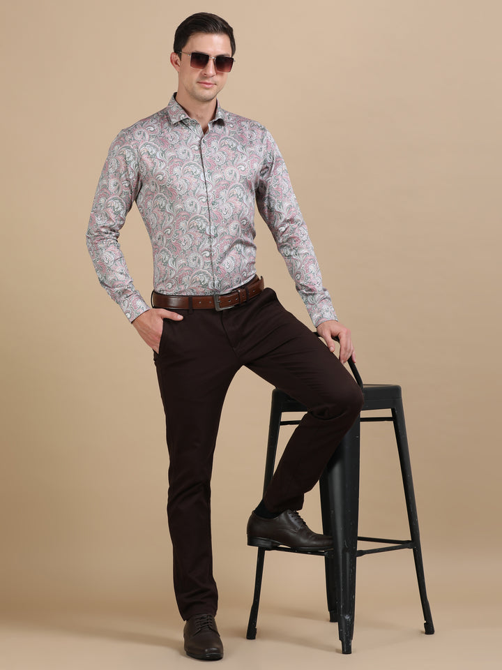 Kanaka giza jacquard shirt