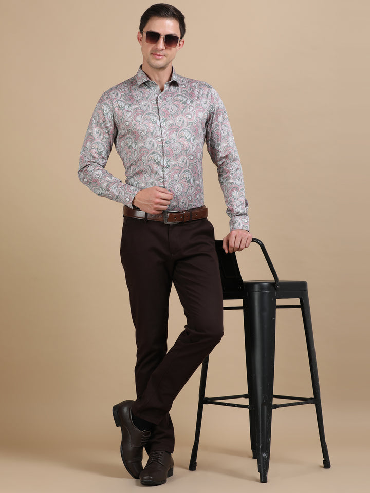 Kanaka giza jacquard shirt