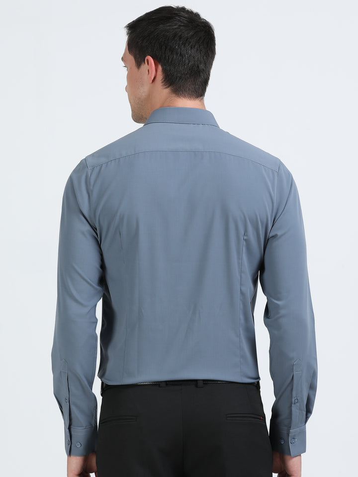 Nugget slate Supima Shirt