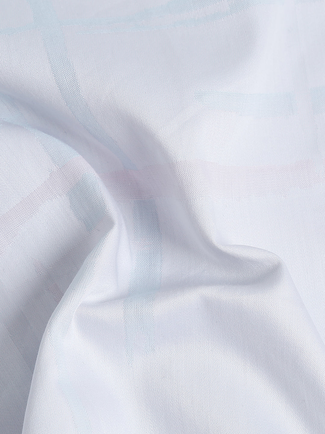 Chryso White giza jacquard shirt