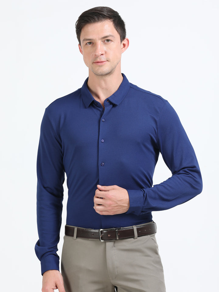 Aurum Royal rich cotton knit shirt