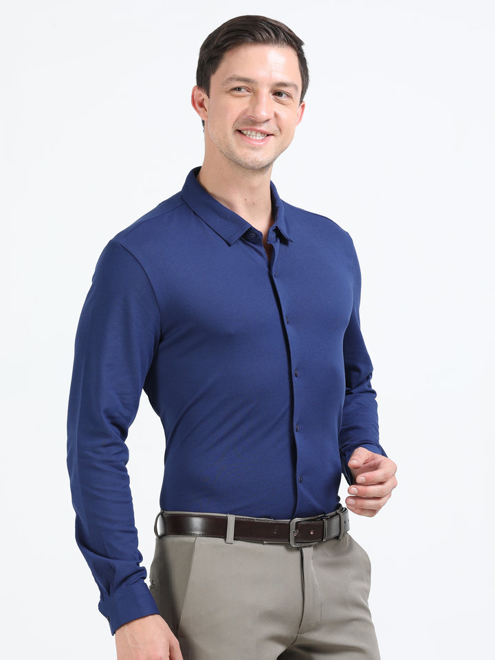Aurum Royal rich cotton knit shirt