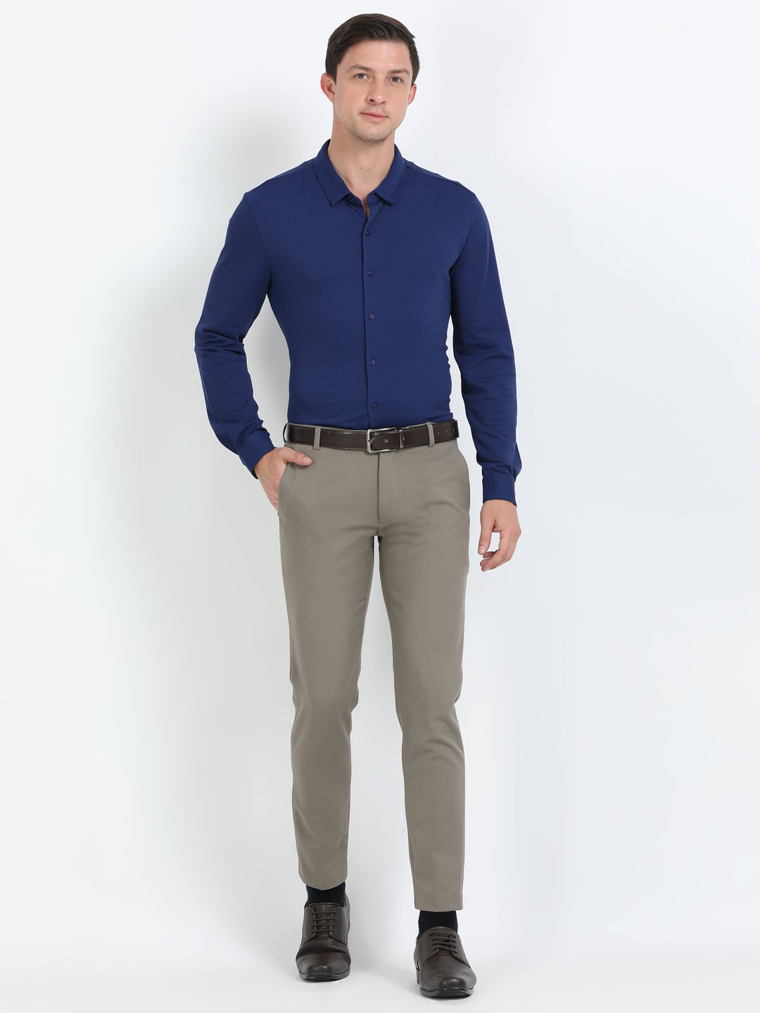 Aurum Royal rich cotton knit shirt