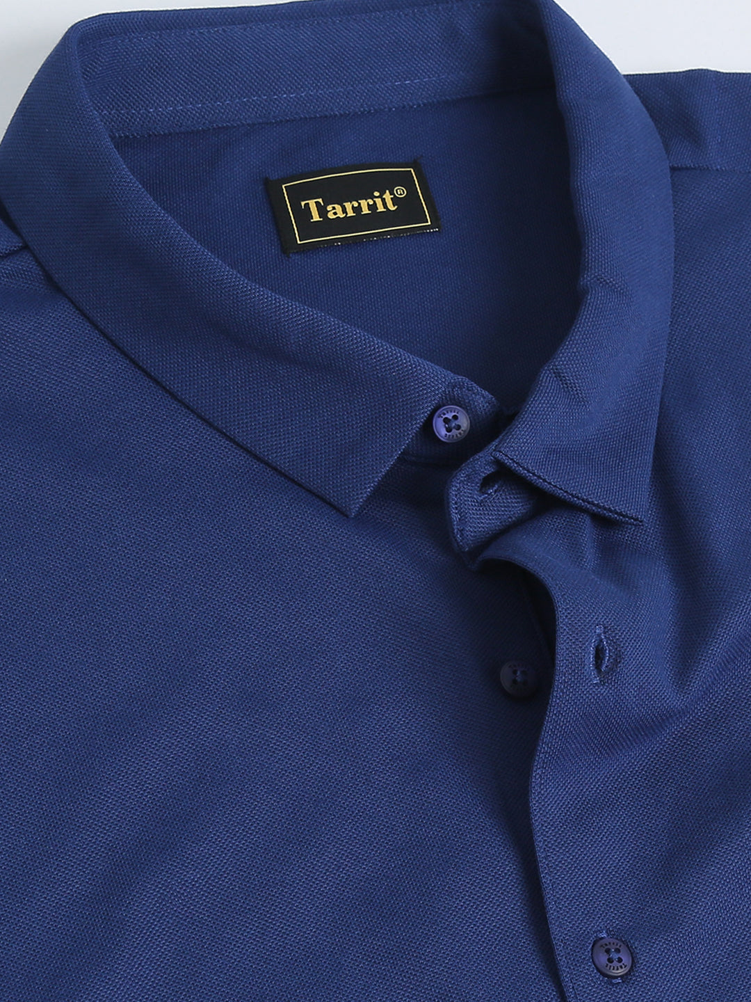 Aurum Royal rich cotton knit shirt
