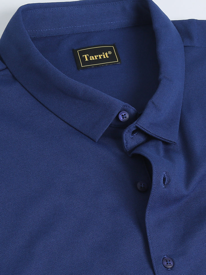 Aurum Royal rich cotton knit shirt