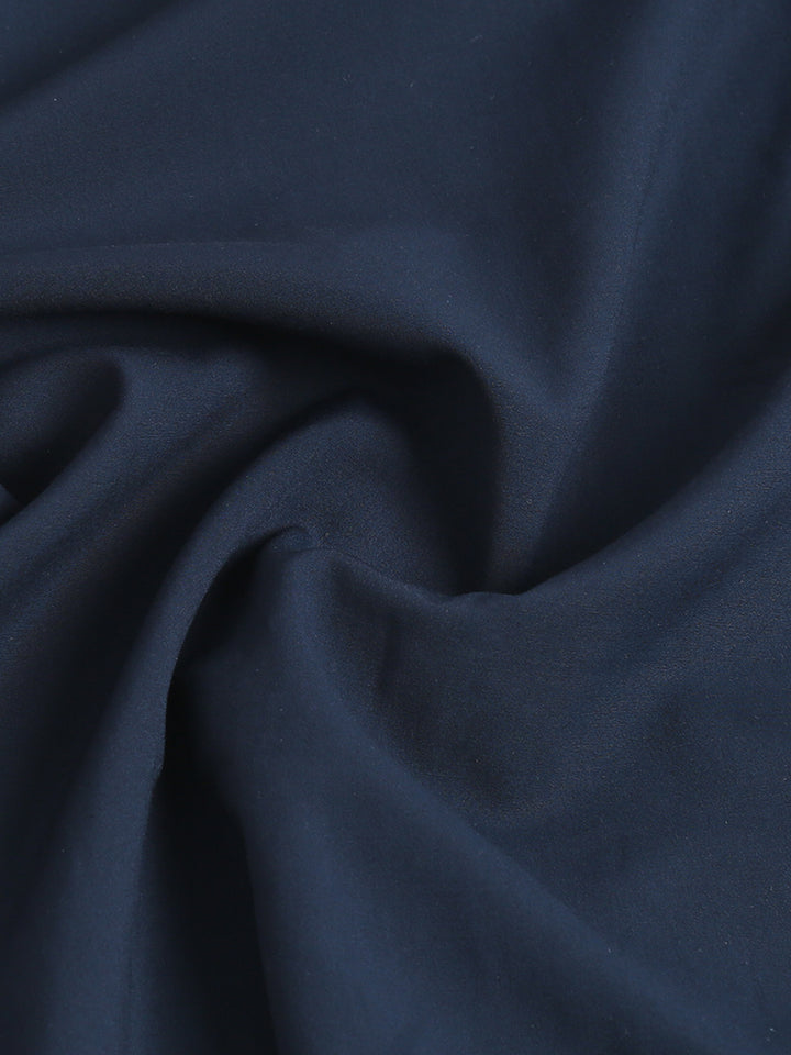 Aurum Navy rich cotton knit shirt