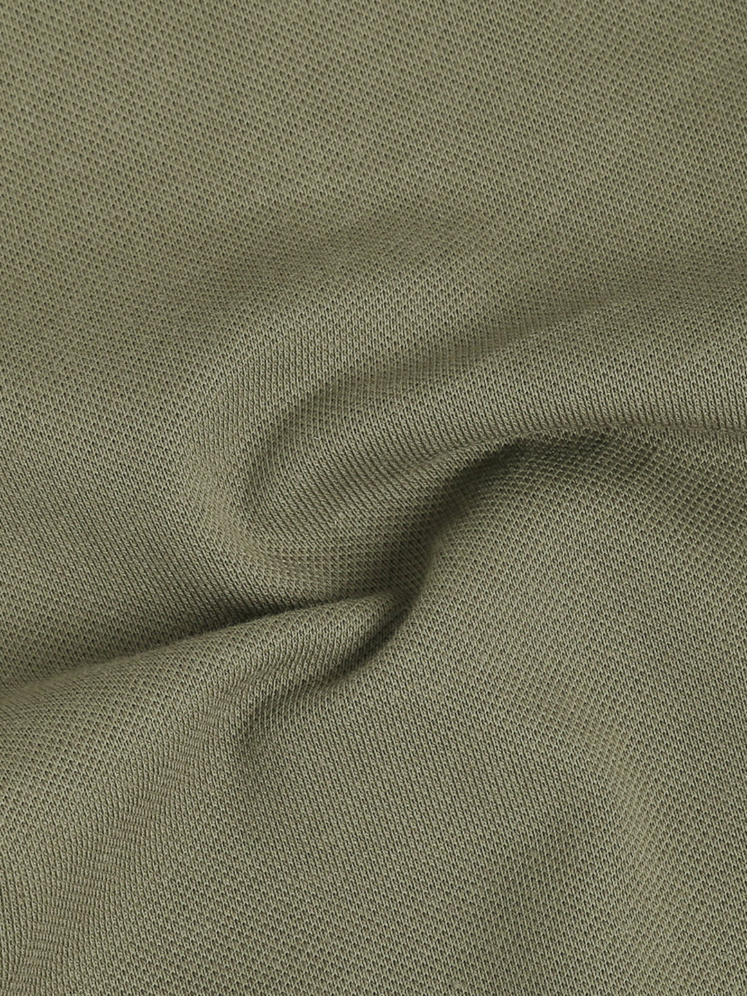 Marigold Olive pique rich cotton knit polo